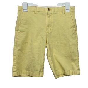 Vineyard Vines Pastel Yellow Flat Front Shorts